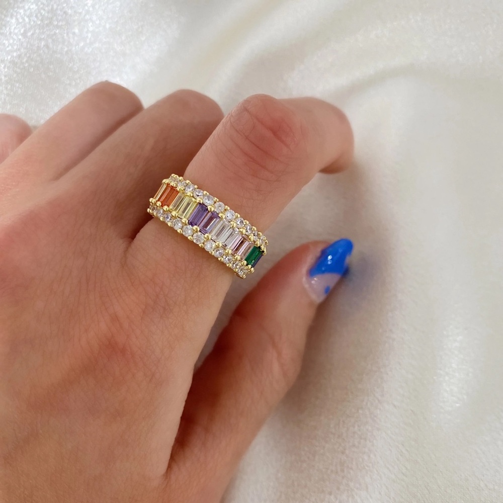 Bracha Color Wheel Ring - Picture 7 of 8